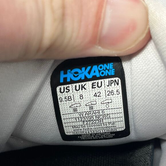 Hoka One One Arahi 6 Nimbus Cloud Grey Gold Running Shoes Women’s 9.5 B - Picture 10 of 10